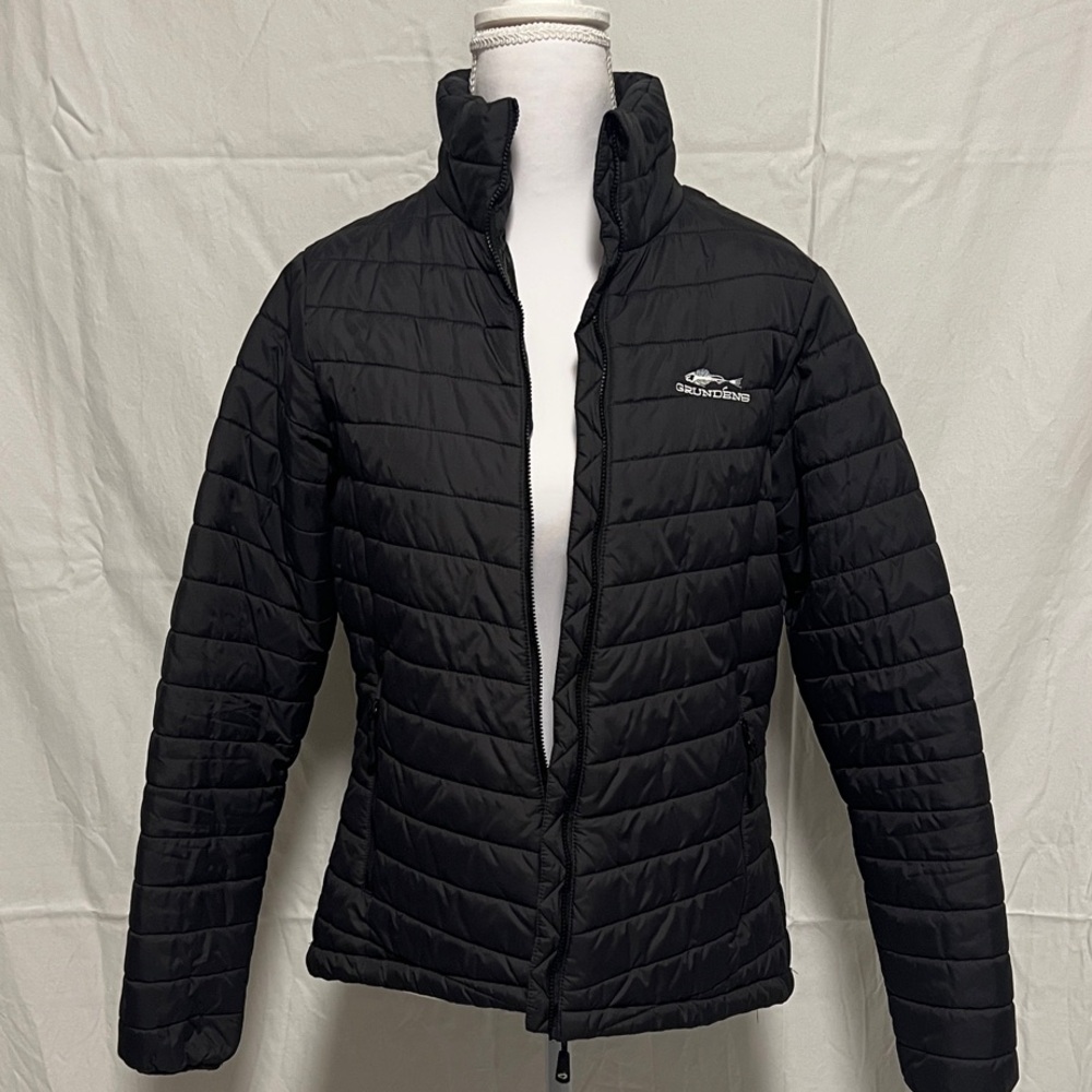 Grundens Charcoal Quilted Women's Jacket